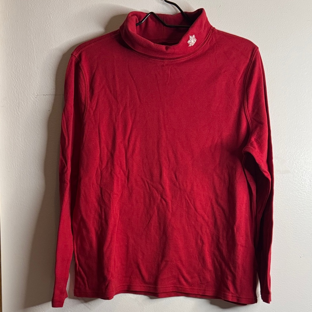 Holiday Editions Vibrant Red Top
